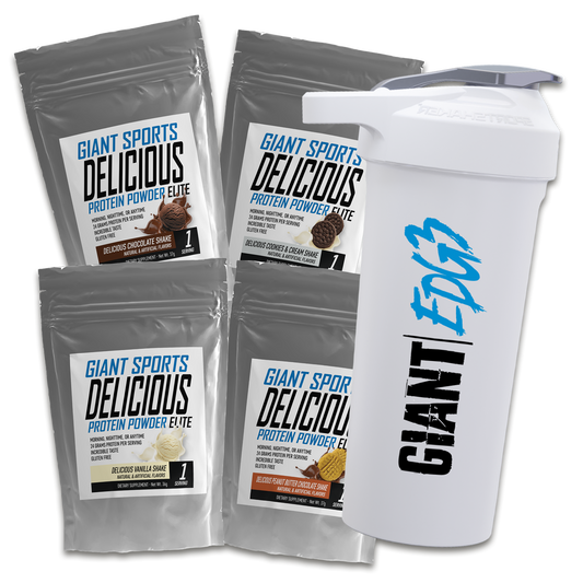 Giant Delicious Elite - Single Serve Packets - 4 Count