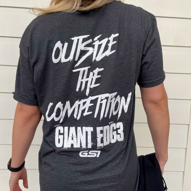 Outsize the competition t shirt t-shirt